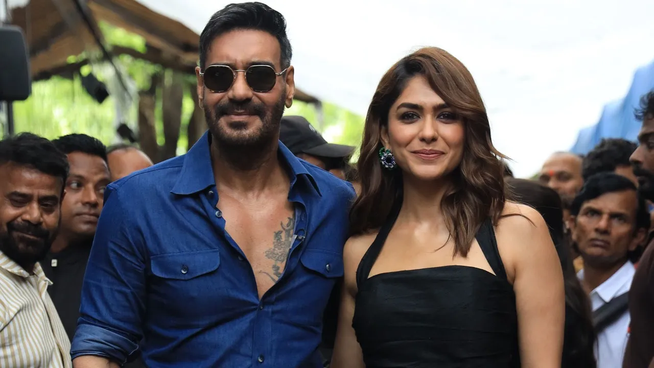 Ajay Devgn Mrunal Thakur