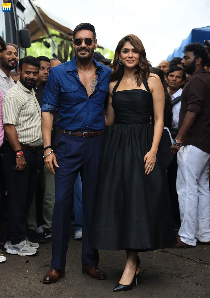 Ajay Devgn Mrunal Thakur