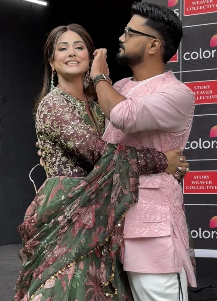 Hina Khan Rocky Jaiswal