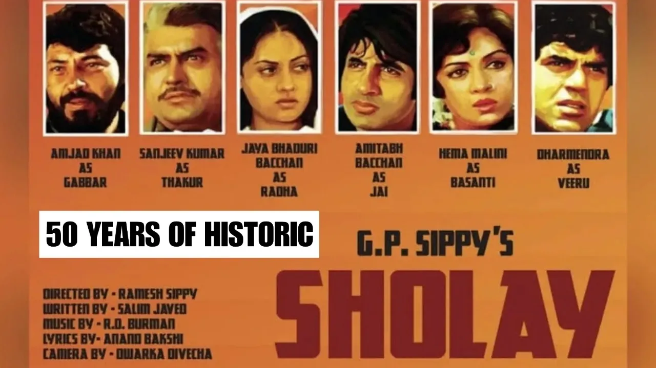50 years of sholay