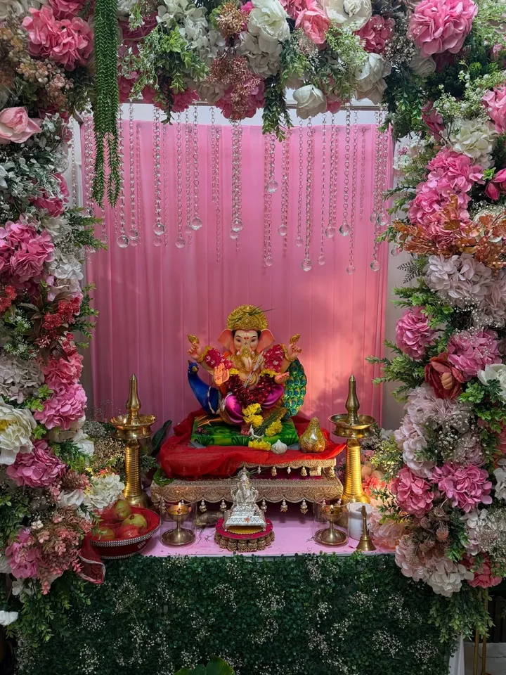 Tejasswi Prakash Karan Kundrra Ganpati