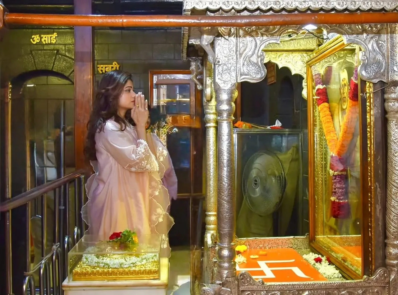 Shamita Shetty Saptashrungi Devi
