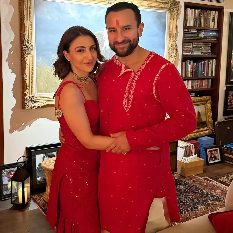 Soha Ali Khan Saif Ali Khan