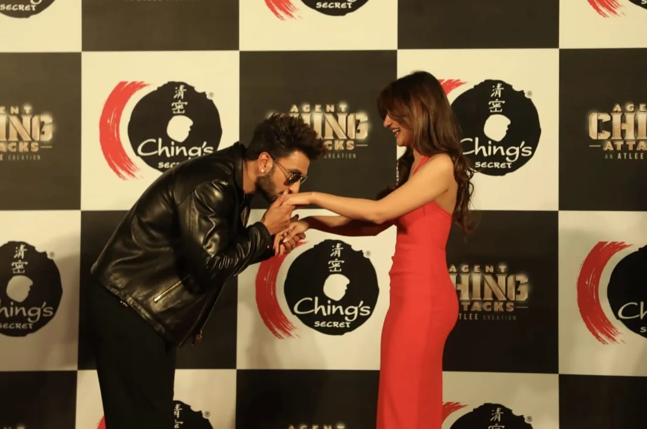 Ranveer Singh Sreeleela Chings Event
