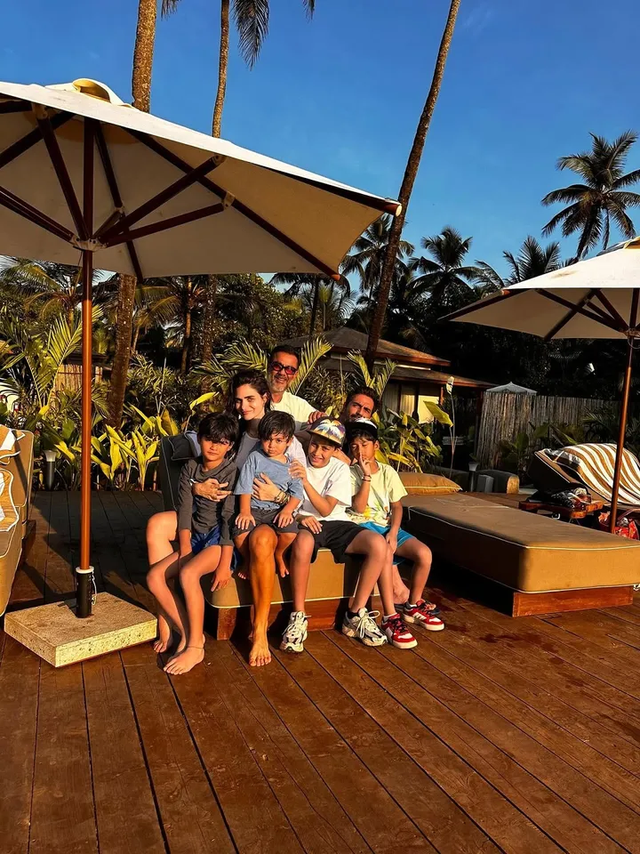 Arjun Rampal Gabriella Demetriades