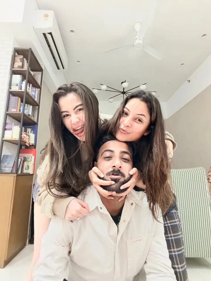 Shehnaaz Gill Giorgia Andriani Shehbaz Badesha