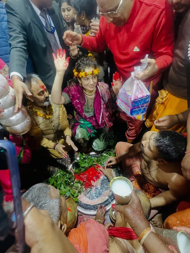 Kangana Ranaut Vaidyanath Temple