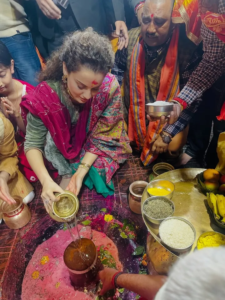 Kangana Ranaut Vaidyanath Temple