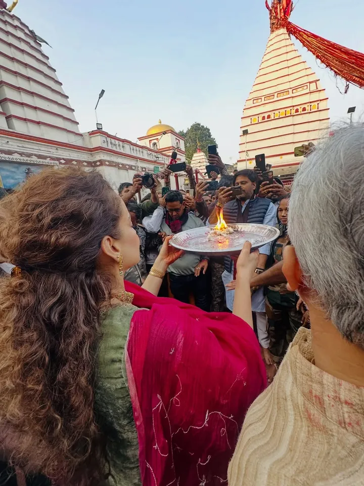 Kangana Ranaut Vaidyanath Temple