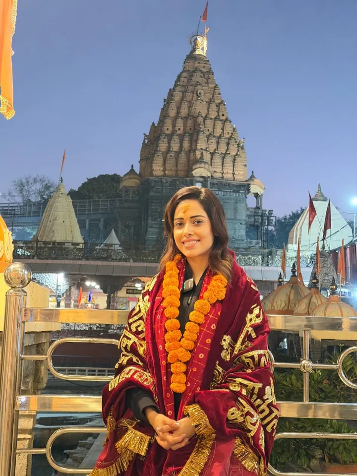 Nushrratt Bharuccha Mahakal Temple