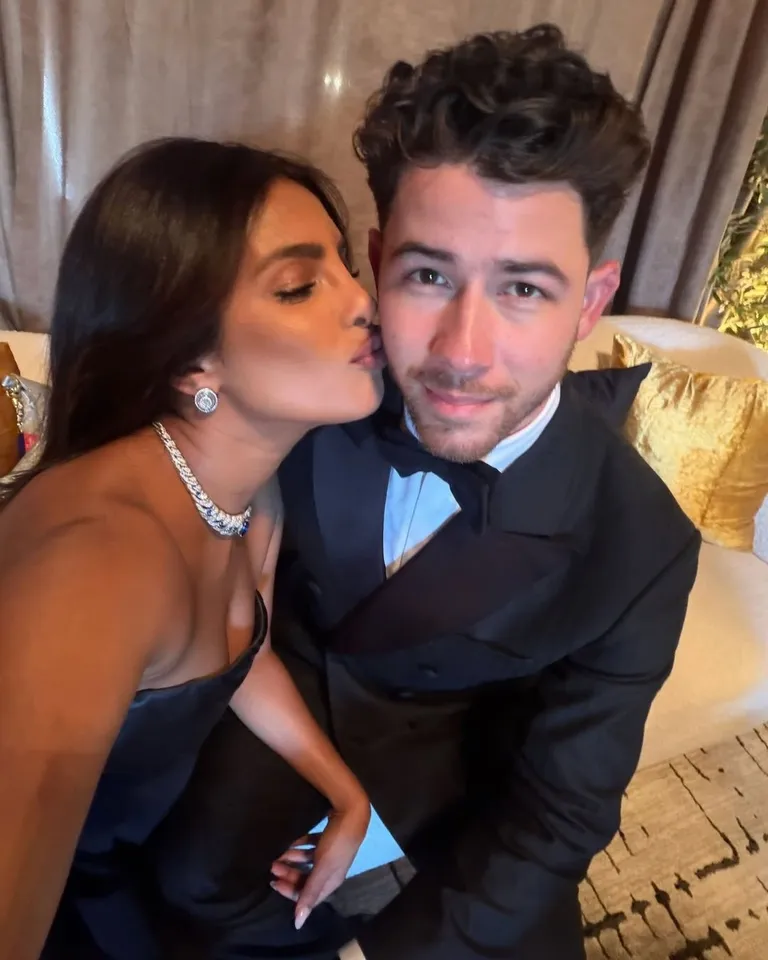 Priyanka Chopra Jonas Nick Jonas Golden Globes 2026