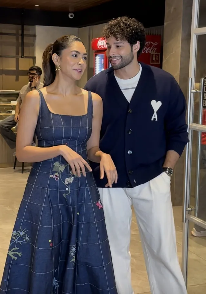 Mrunal Thakur Siddhant Chaturvedi