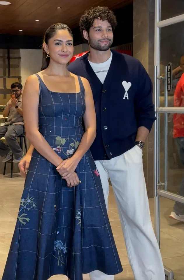 Mrunal Thakur Siddhant Chaturvedi