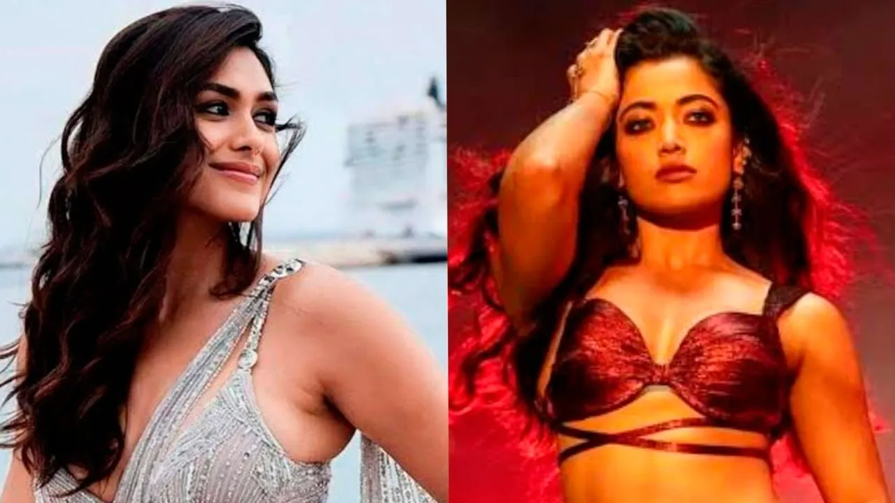 Mrunal Thakur Rashmika Mandanna