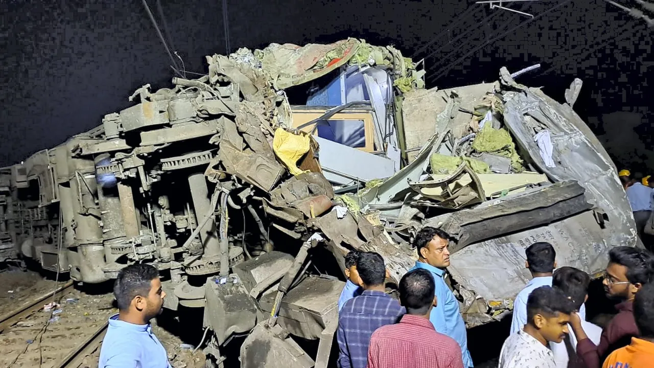 Odisha triple train crash
