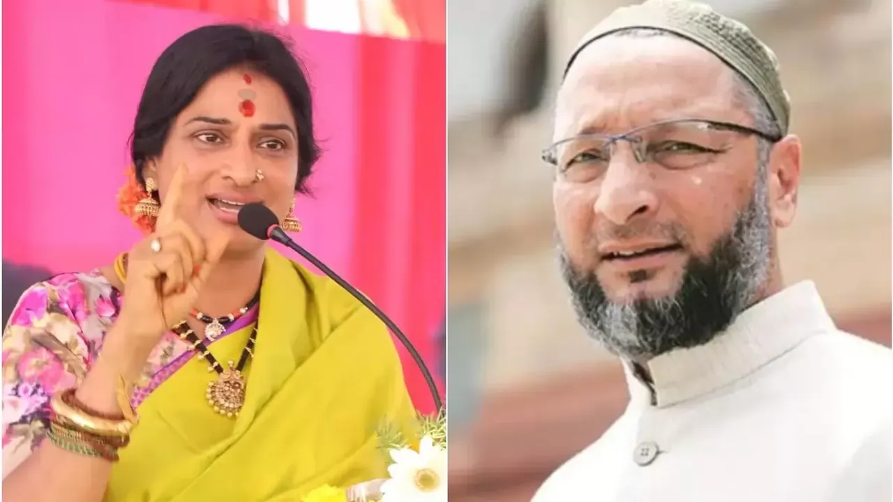 Madhavi and owaisi