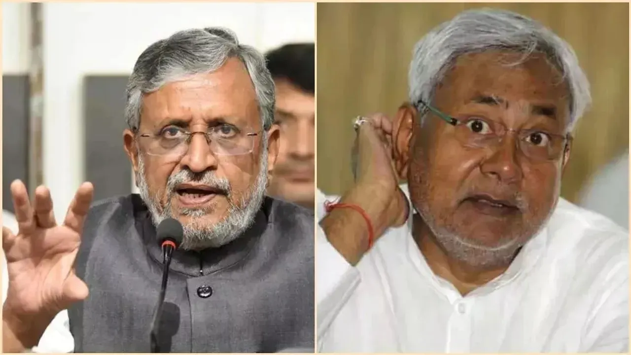 Sushil Modi and Nitish Kumar