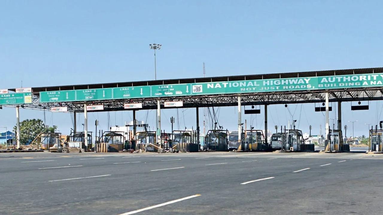 Toll plaza
