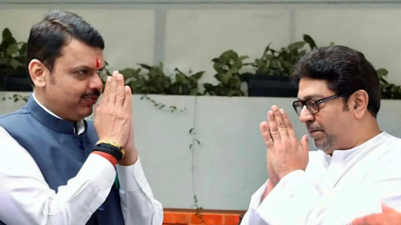 Raj and fadnavis 