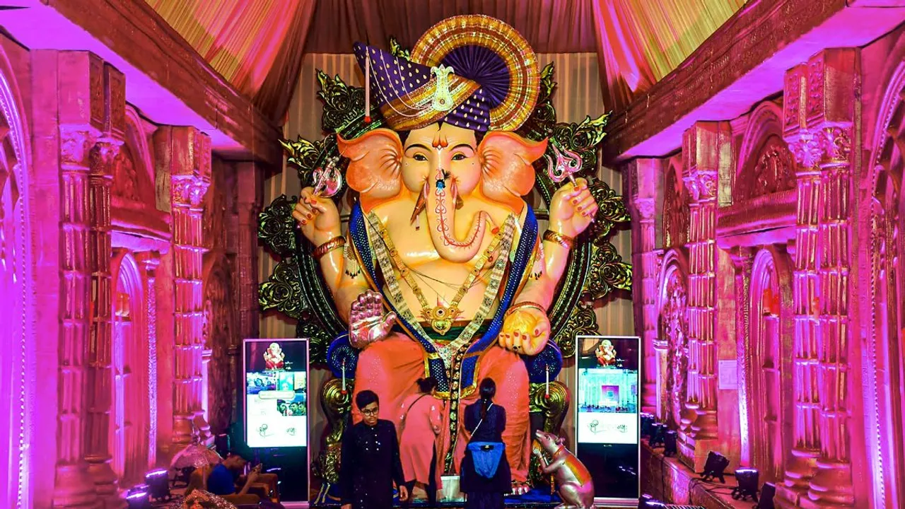 Ganesh Chaturthi celebration