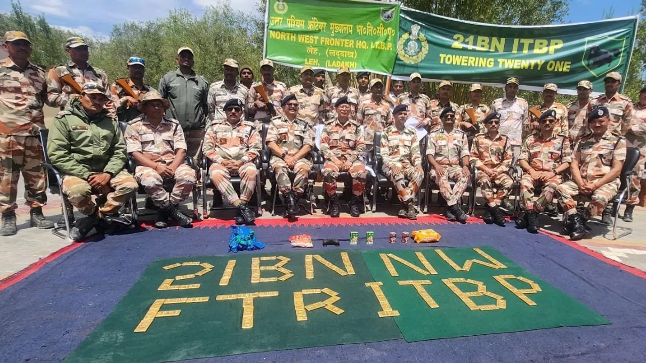 Indo-Tibetan Border Police Force (ITBP) arrested two persons and seized 108 gold bars weighing 108.060 kgs on July 9 near the India-China border in the Southern Sub Sector in Eastern Ladakh