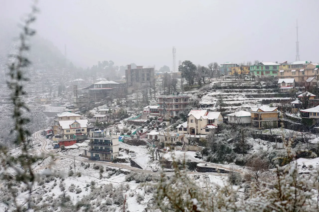 Snowfall in Dharamshala Weather Cold