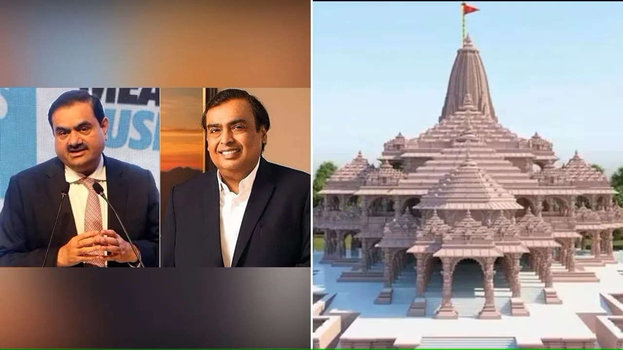 Gautam ambani adani ram temple