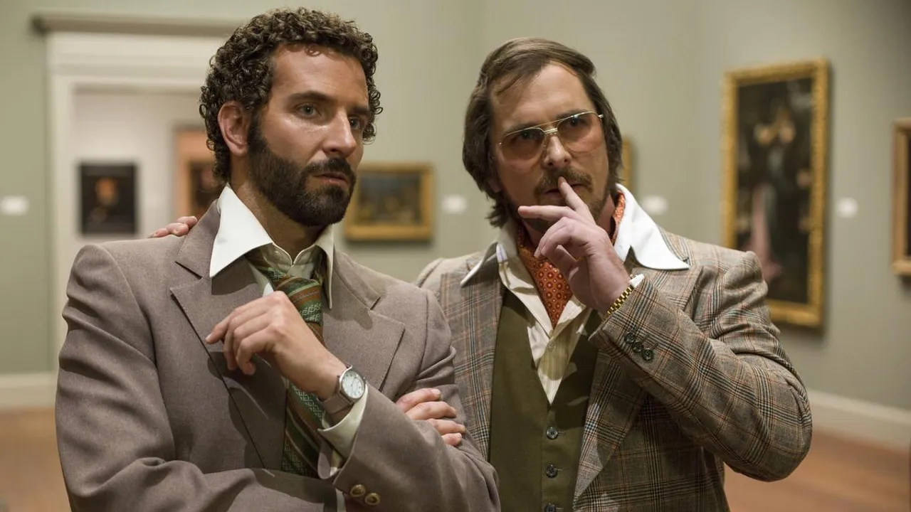 Christian Bale and Bradley Cooper