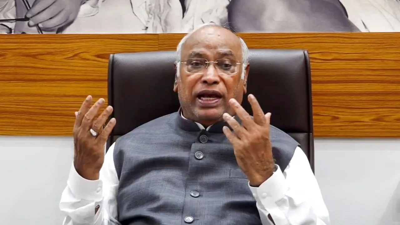Congress President Mallikarjun Kharge (File image)