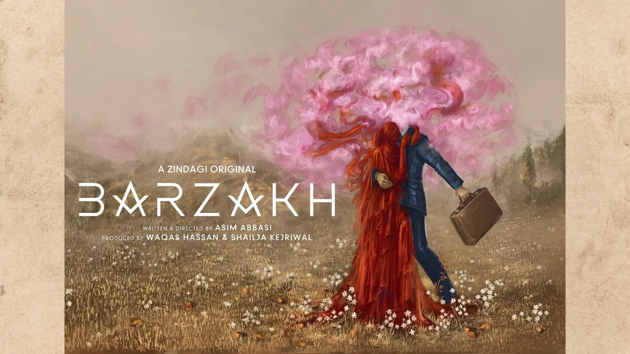 Official poster of 'Barzakh' starring Pakistani actors Fawad Khan and Sanam Saeed