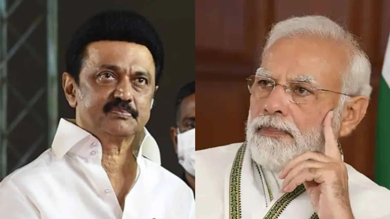 M K Stalin Narendra Modi Sanatan Dharam.png