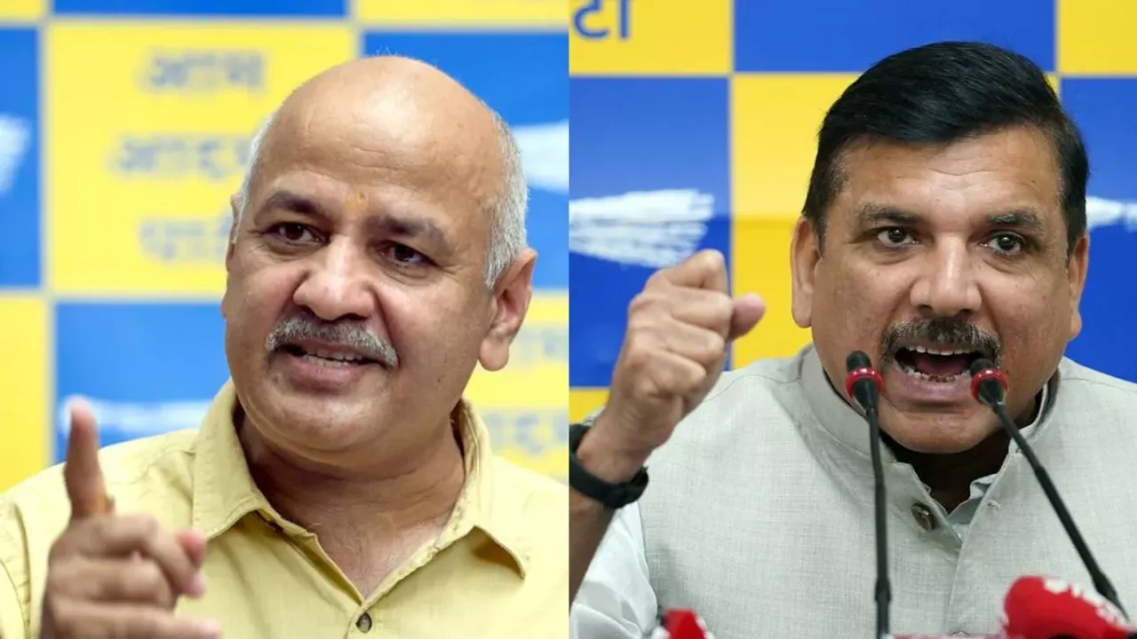 Manish Sisodia Sanjay Singh