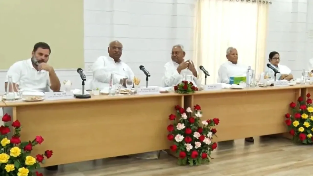 Opposition meeting In Patna Bihar
