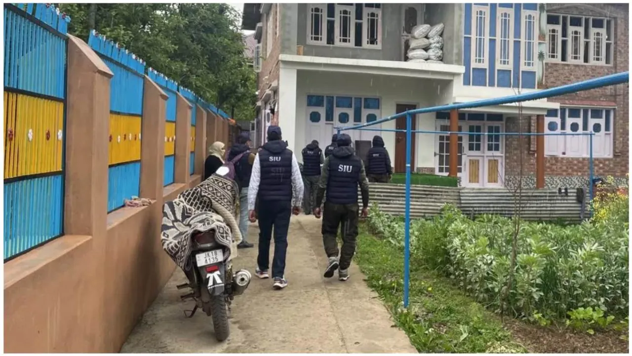 SIU Raids Jammu kashmir Pulwama