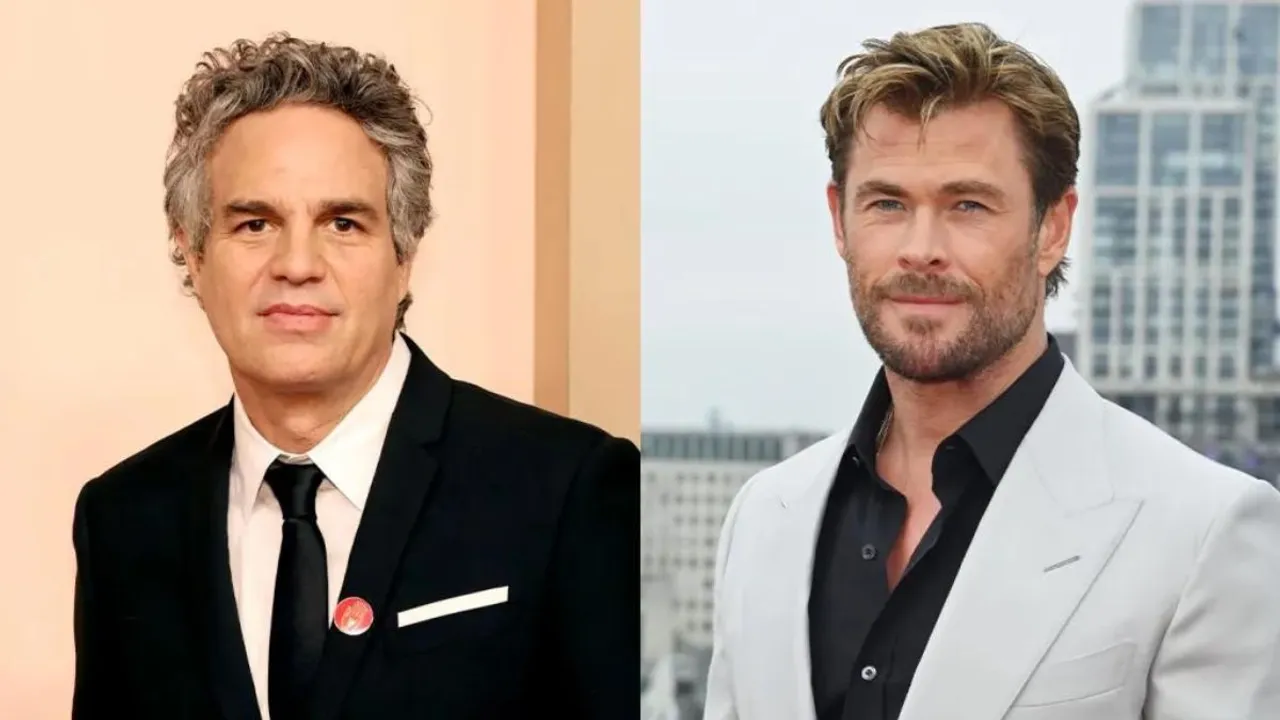 Mark Ruffalo and Chris Hemsworth