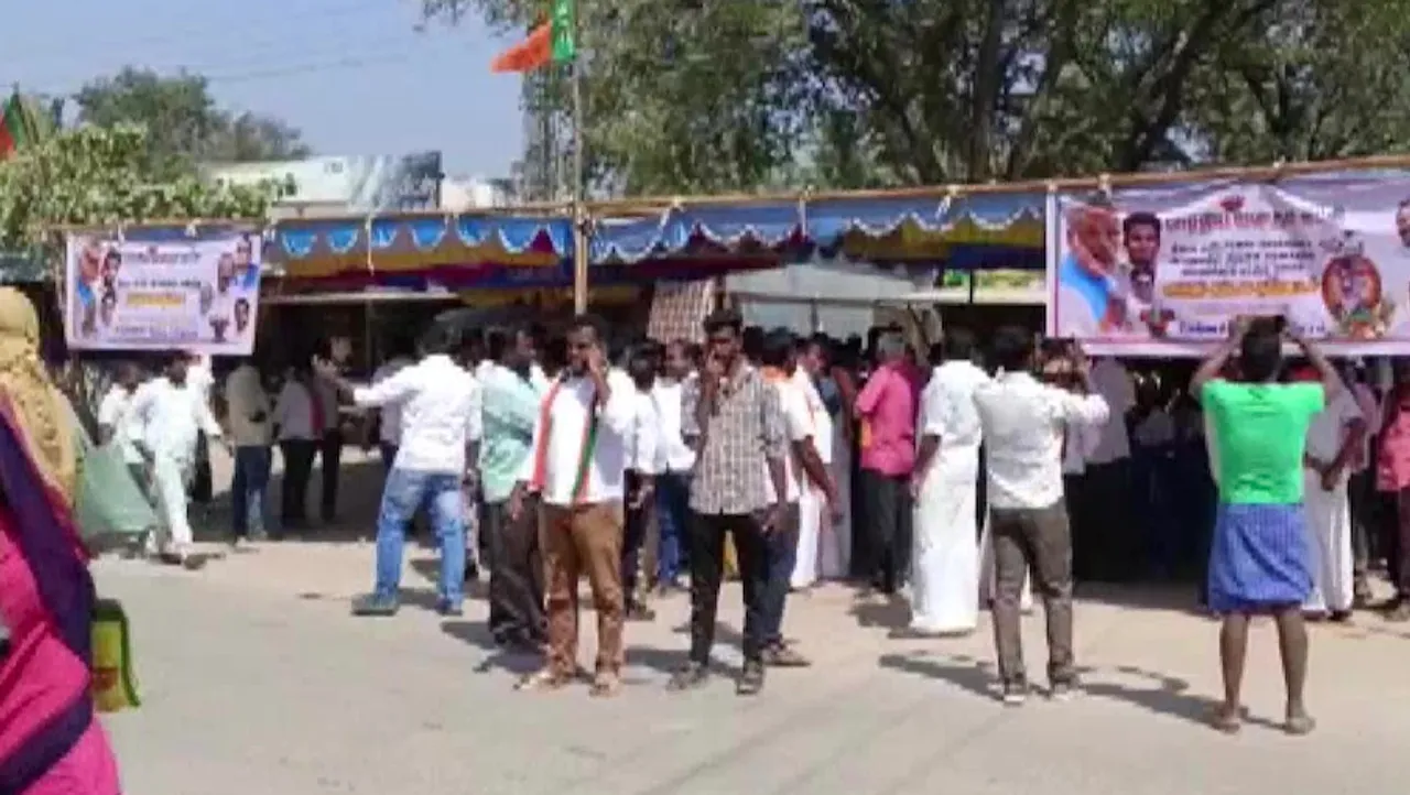 Tamil Nadu BJP protests against killing of army soldier by DMK leader