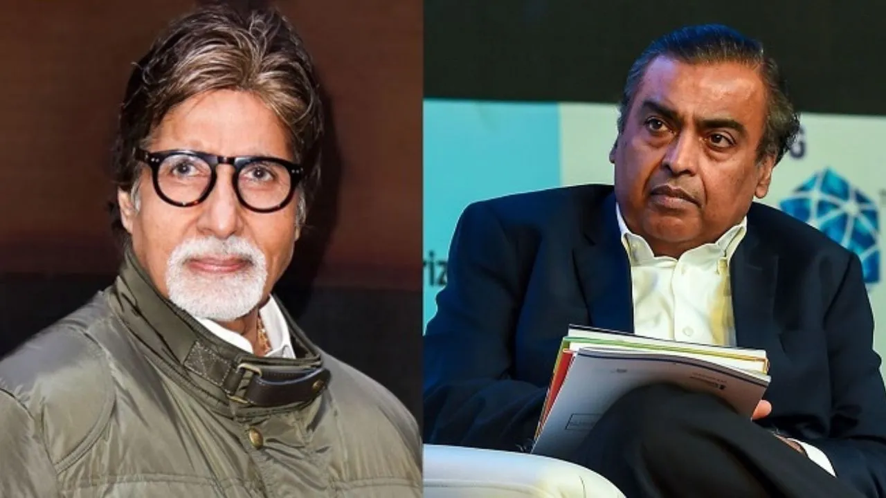 Mukesh Ambani Amitabh Bachchan