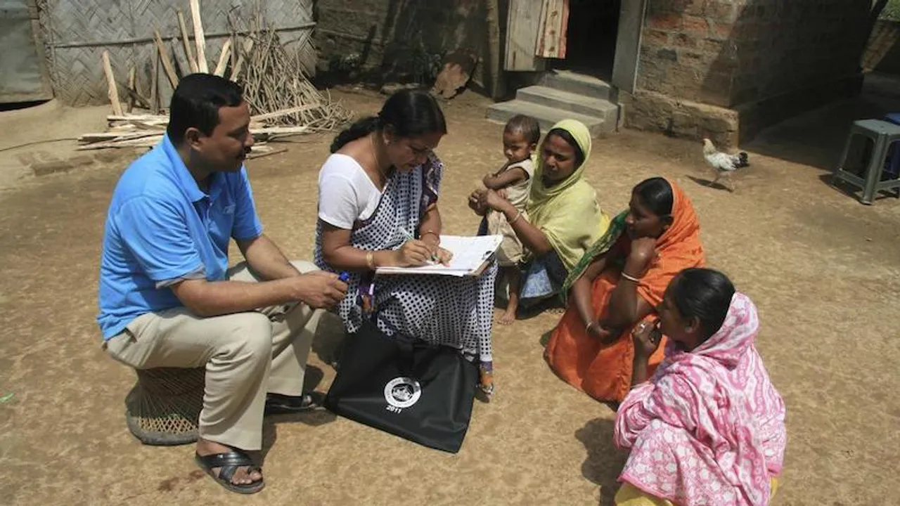 Process of collecting census data