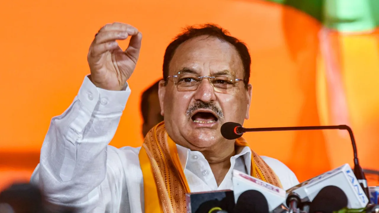 BJP national president JP Nadda (File image)