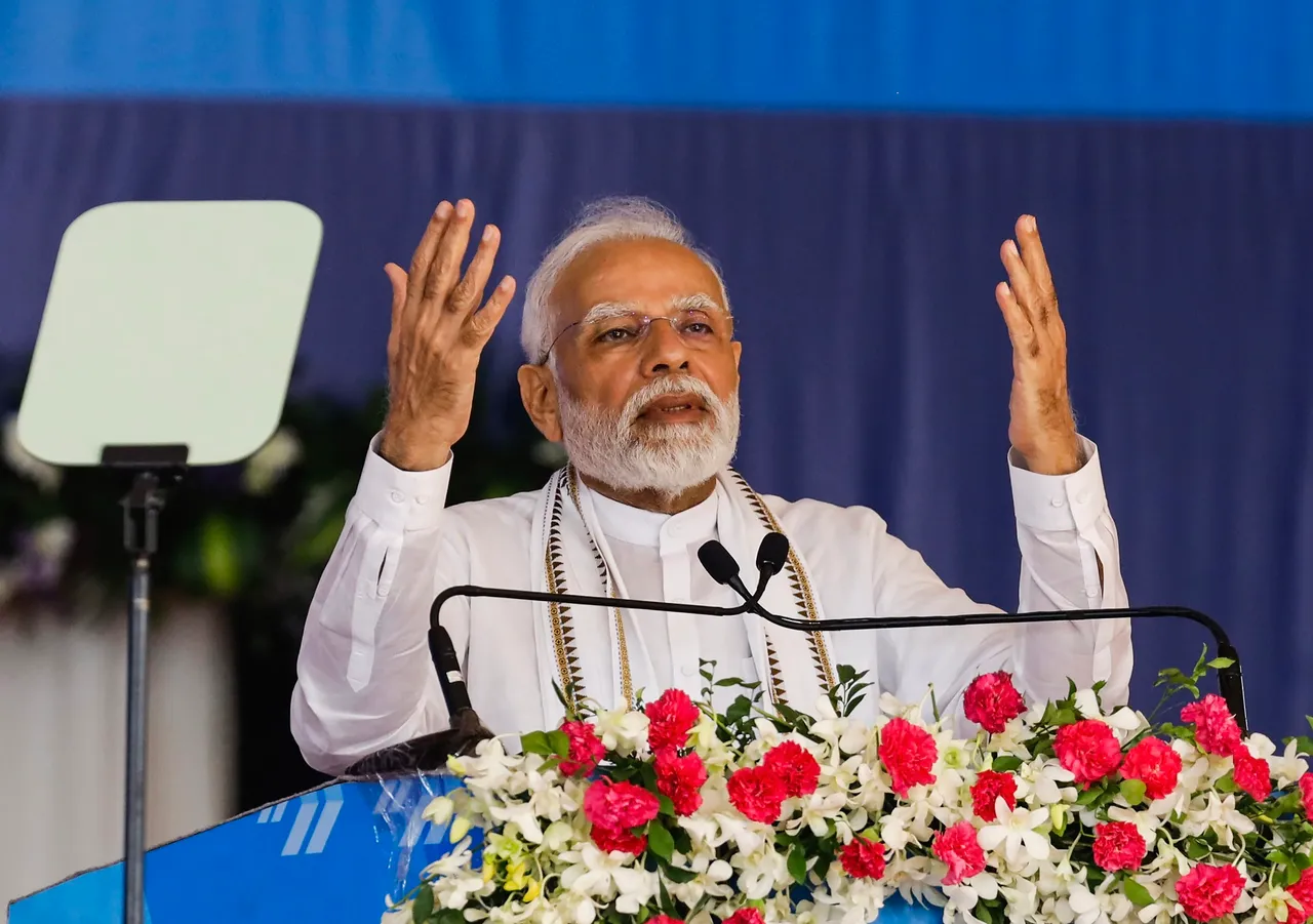 BJP Prime Minister Narendra Modi
