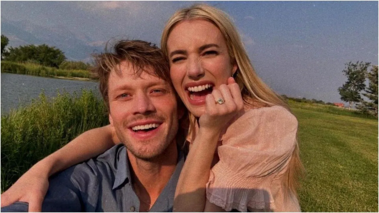 Emma Roberts and Cody John