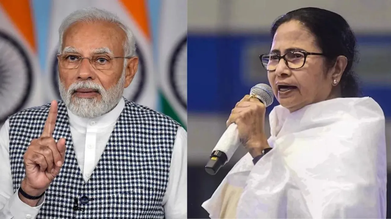 Narendra Modi Mamata Banerjee