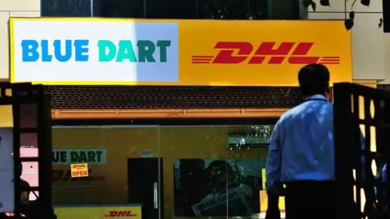 Bluedart DHL courier