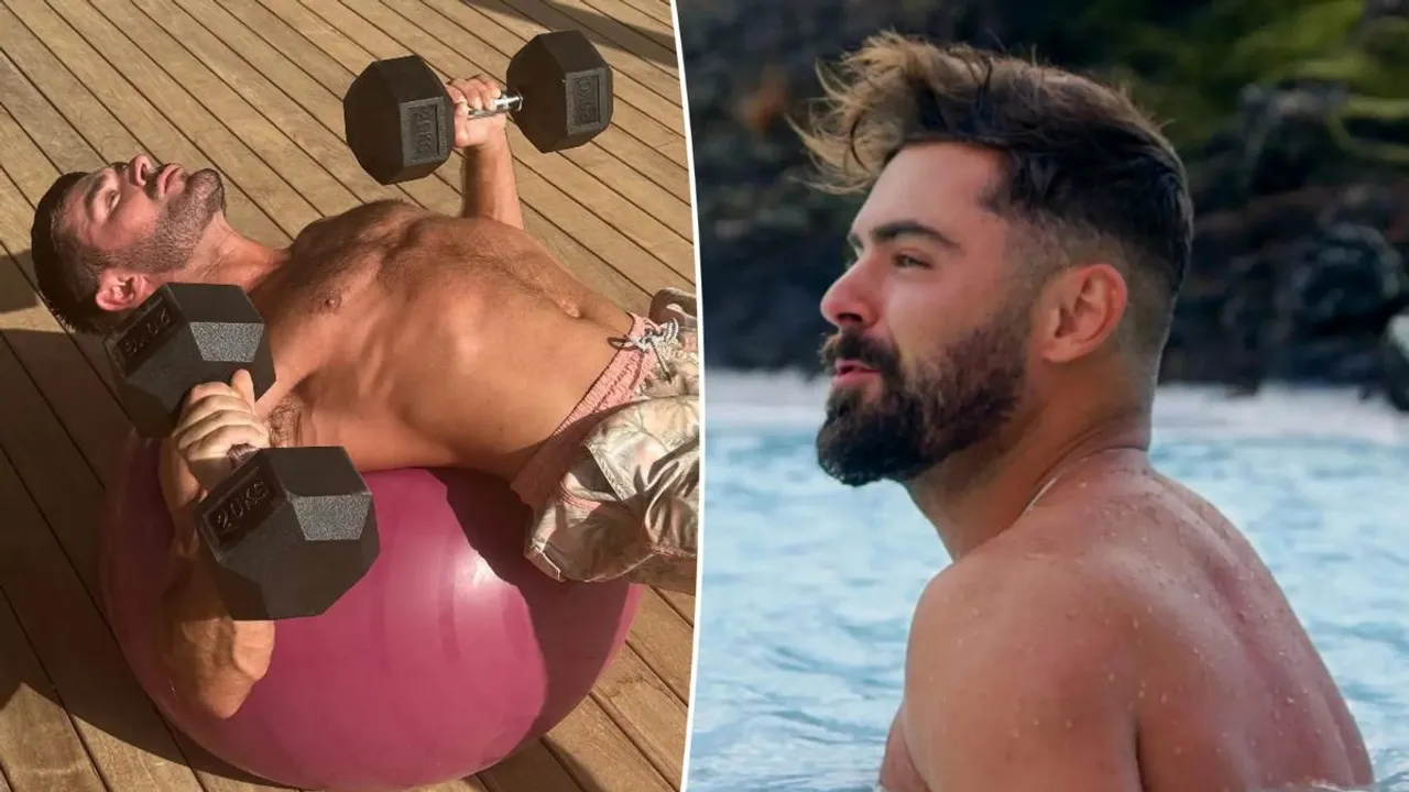 Zac Efron minor swimming accident