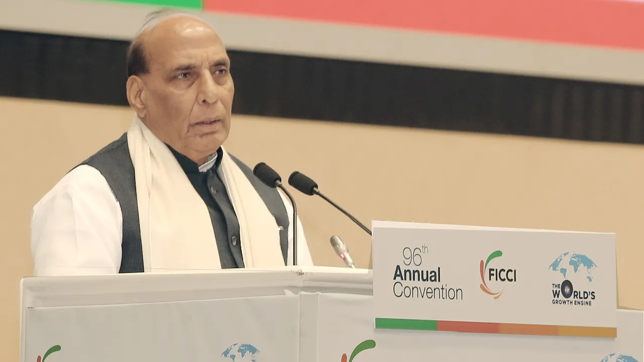 Rajnath Singh FICCI