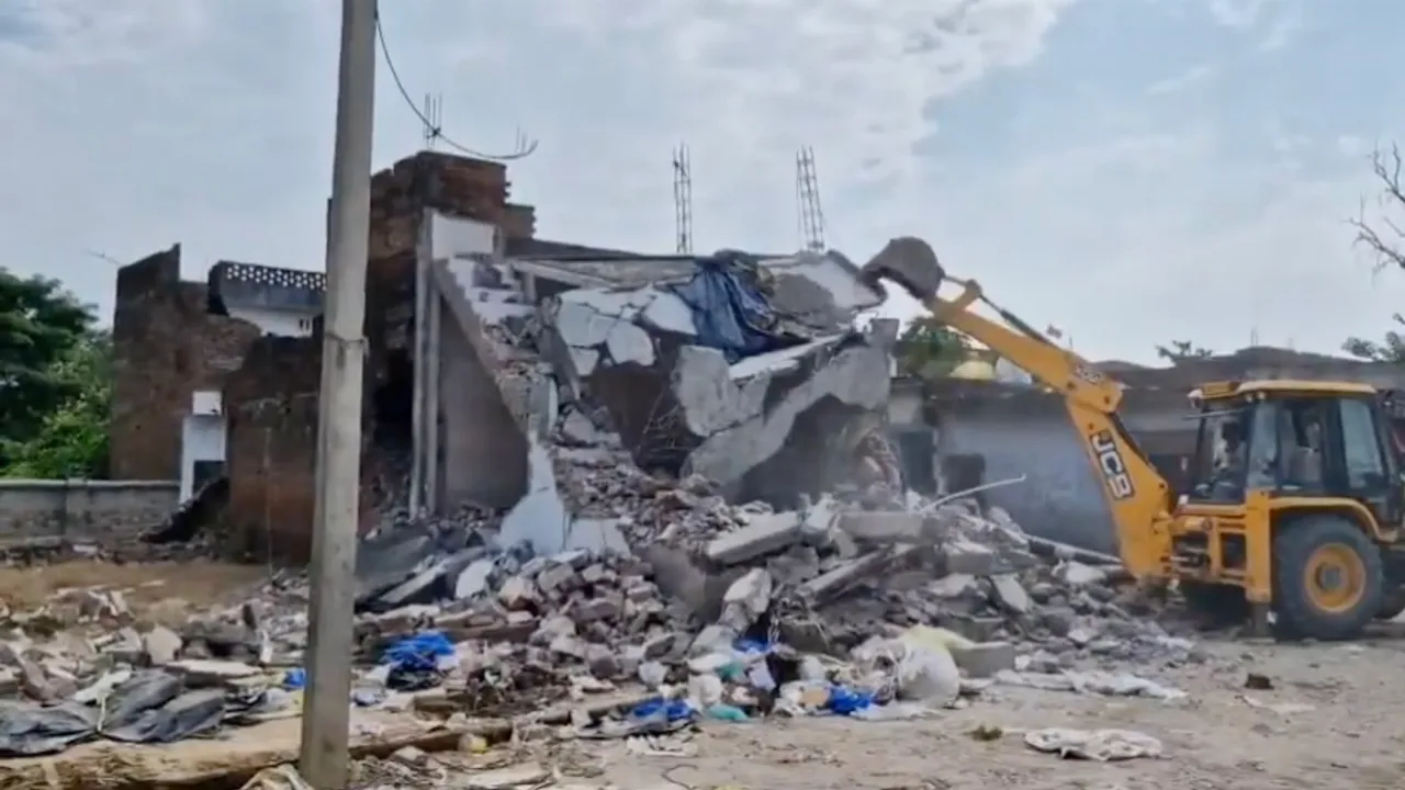 Bahraich demolition