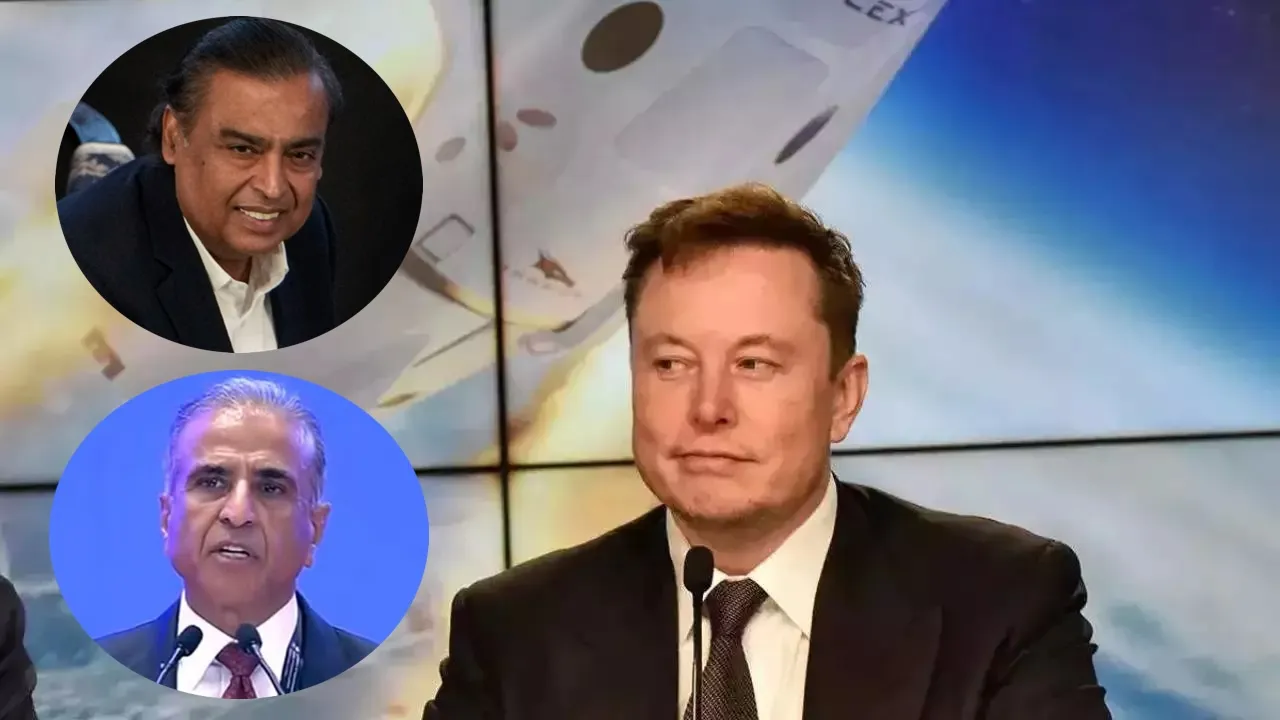 Elon Musk, Mukesh Ambani and Sunil Mittal