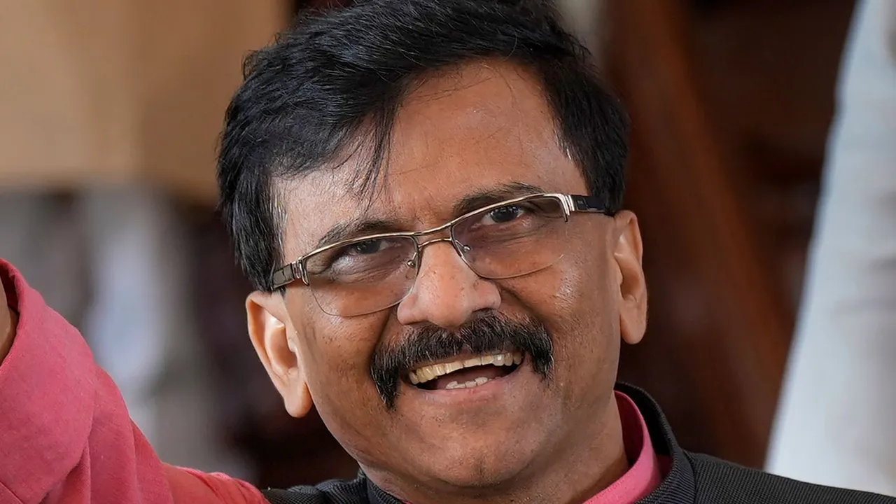 Shiv Sena (UBT) MP Sanjay Raut (File image)