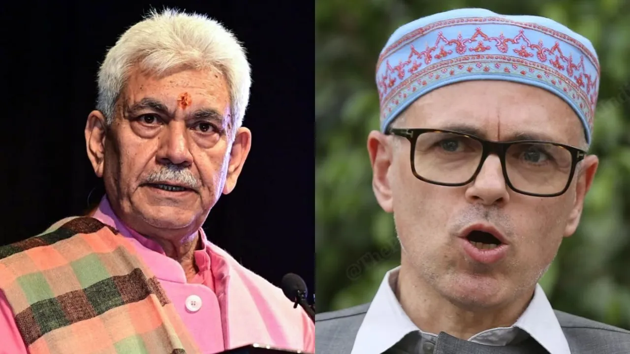 Manoj Sinha Omar Abdullah