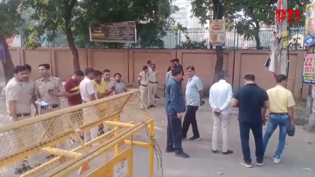 A blast was reported near CRPF school in Prashant Vihar area of Rohini earlier today.
